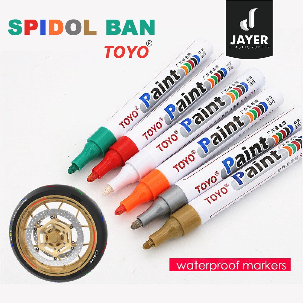 SPIDOL BAN MOTOR MOBIL TOYOPAINT ANTI LUNTUR MULTIWARNA