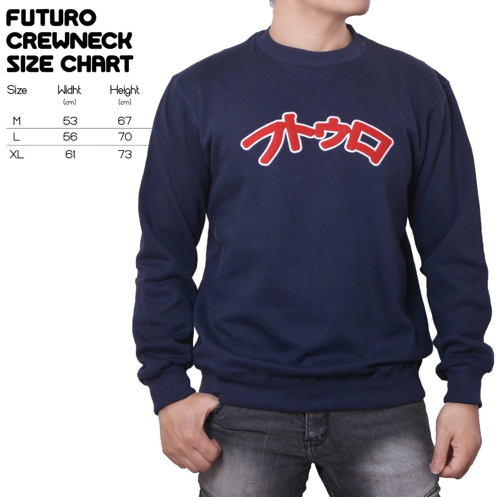 Sweatshirt Crewneck pria wanita premium Distro