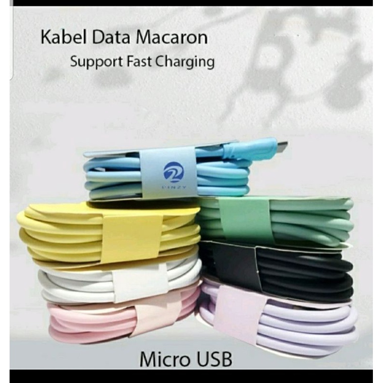 KABEL DATA MACARON MICRO/KABEL DATA IPHON/KABEL DATA TYPE C FASCHARGING