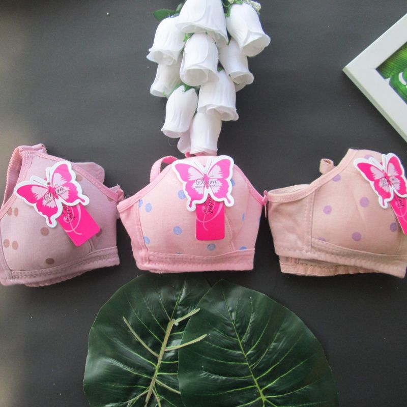 BIG SALE HARGA GROSIR BH SPORT ANAK ABG SD-SMP..BH POLKADOT/BRA SPORT BUNGA TANPA KAWAT TANPA BUSA.G