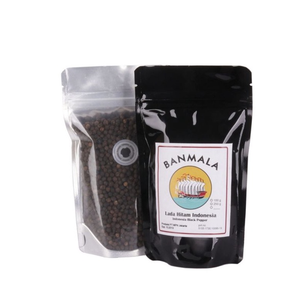 

Banmala Lada Hitam Indonesia 80g butir/bubuk