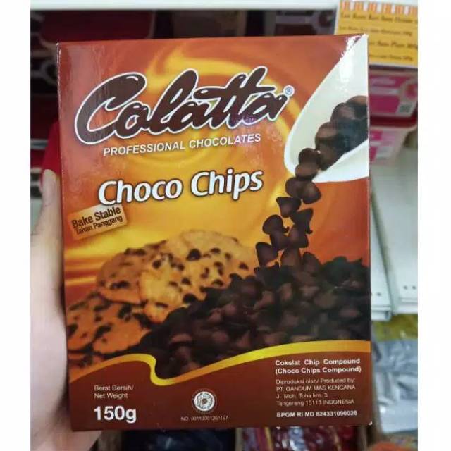 

COLATTA / BELLA CHOCO CHIPS 150GR