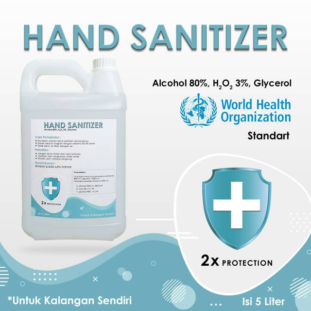 Hand sanitizer 5 liter