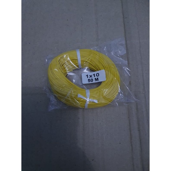 Kabel listrik 1x10 panjang 50m