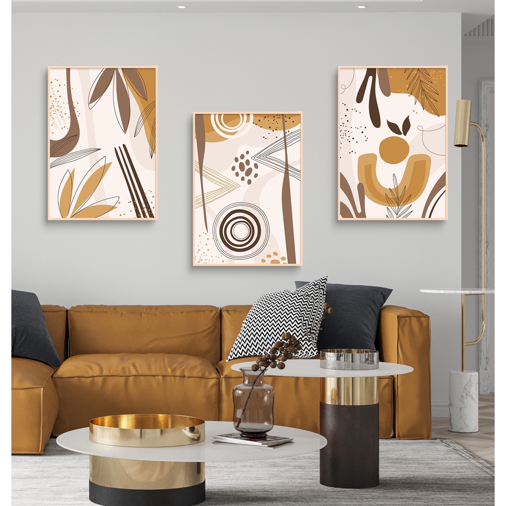 Dekorasi Dinding Bingkai Frame Kayu Foto A3 Aesthetic Minimalis Wall Art Hiasan Dinding