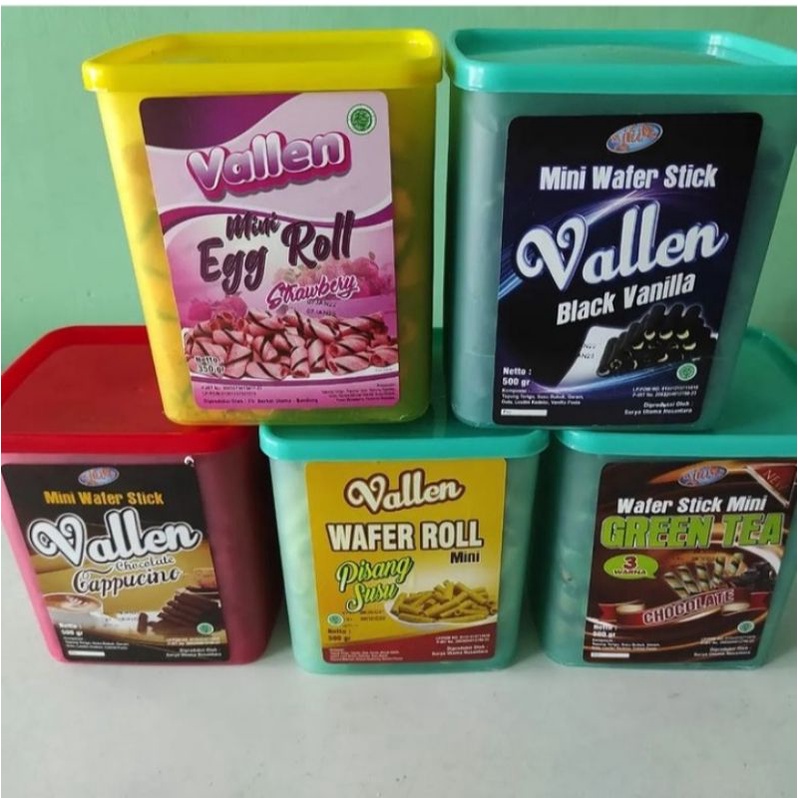 Wafer Stick Vallen - Wafer Roll Stick Mini