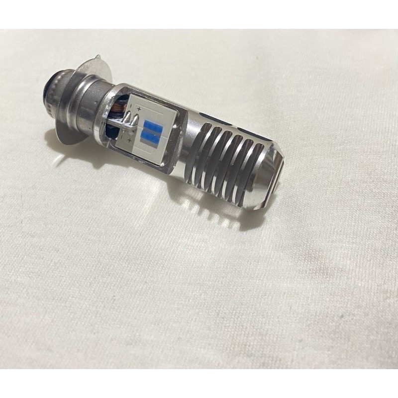 LAMPU LED DEPAN MATIC BEBEK H6 CREE BIRU DC-12V