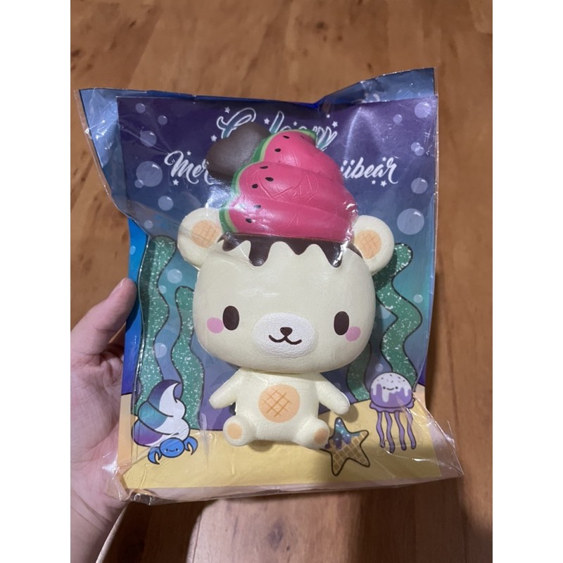 YUMMIIBEAR WATERMELON SQUISHY LICENSED