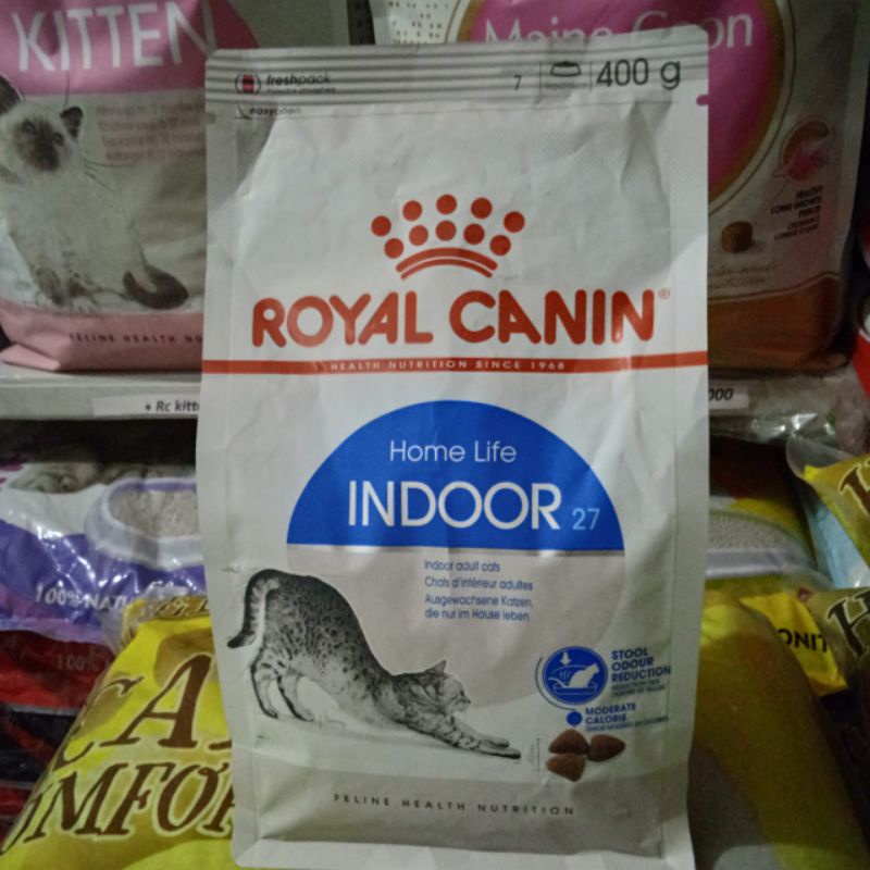 Royal Canin Indoor 27 400g Makanan kucing Royal Canin