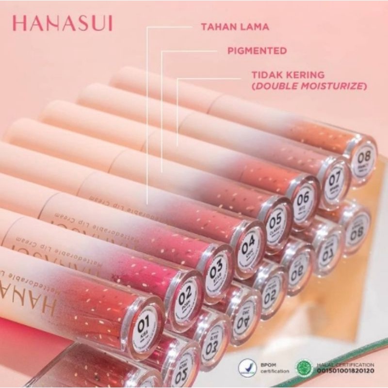 ❤️G.A.SHOP❤️ HANASUI LIPCREAM BOBA