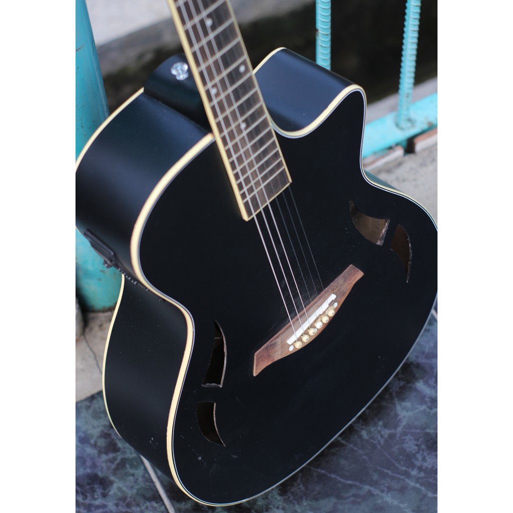 Gitar Akustik T5Black EQ7545R Free Softcase