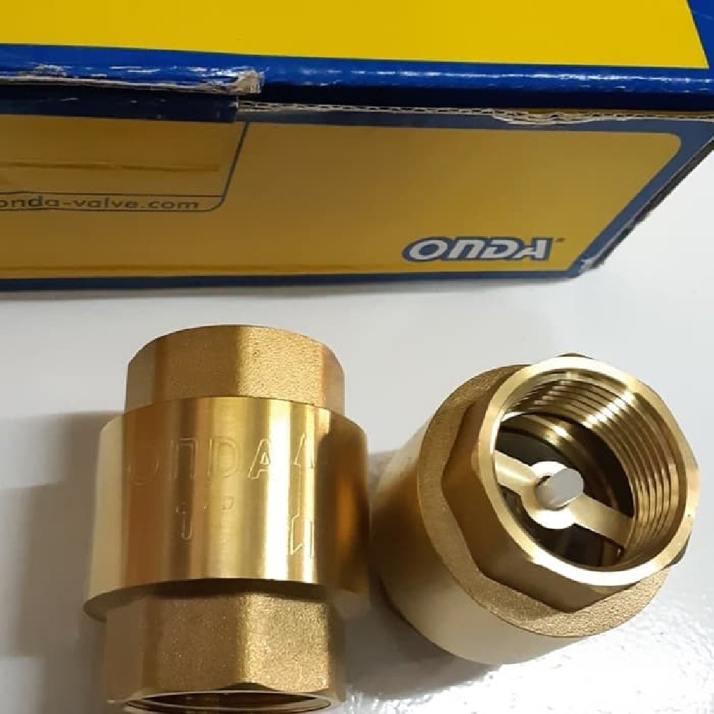 ONDA Tusen Klep Brass Foot Valve 1&quot; 1-1/4&quot;