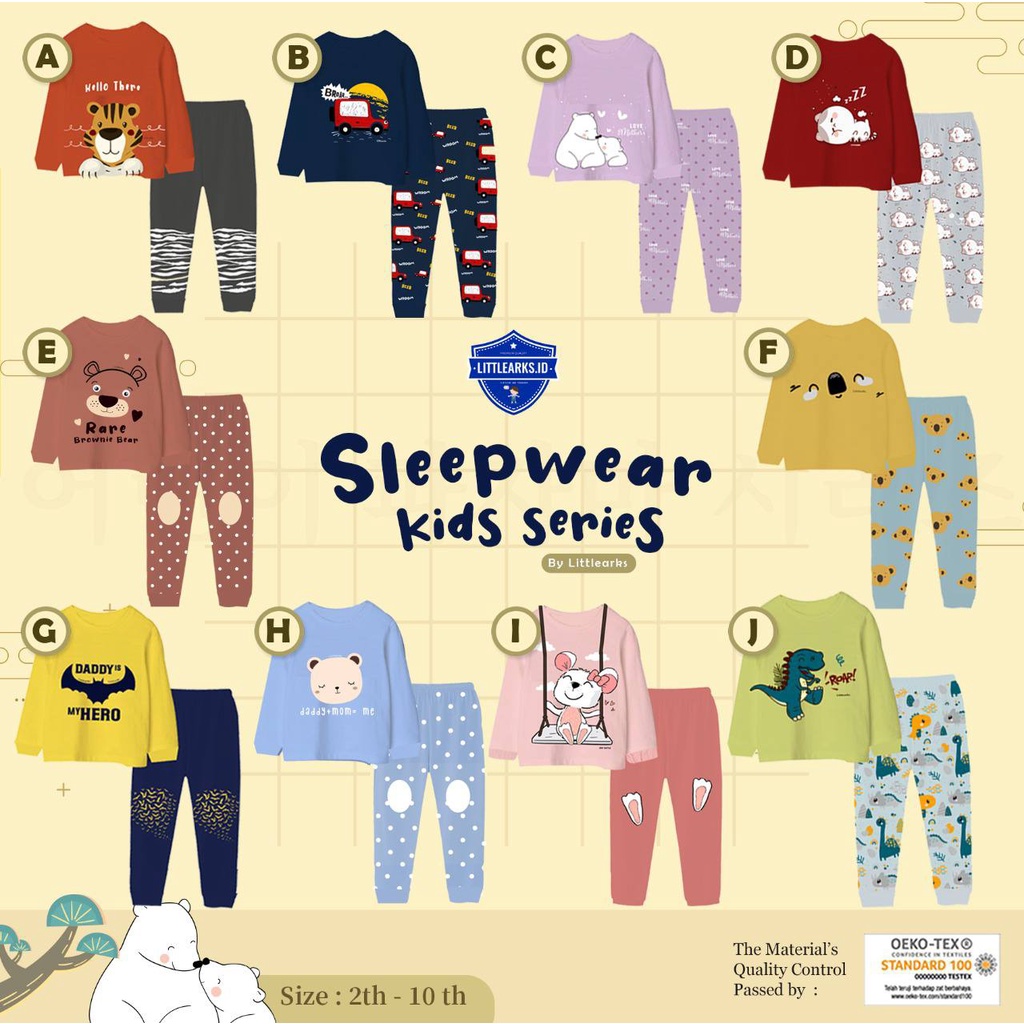 Sleepwear Series Little Arks