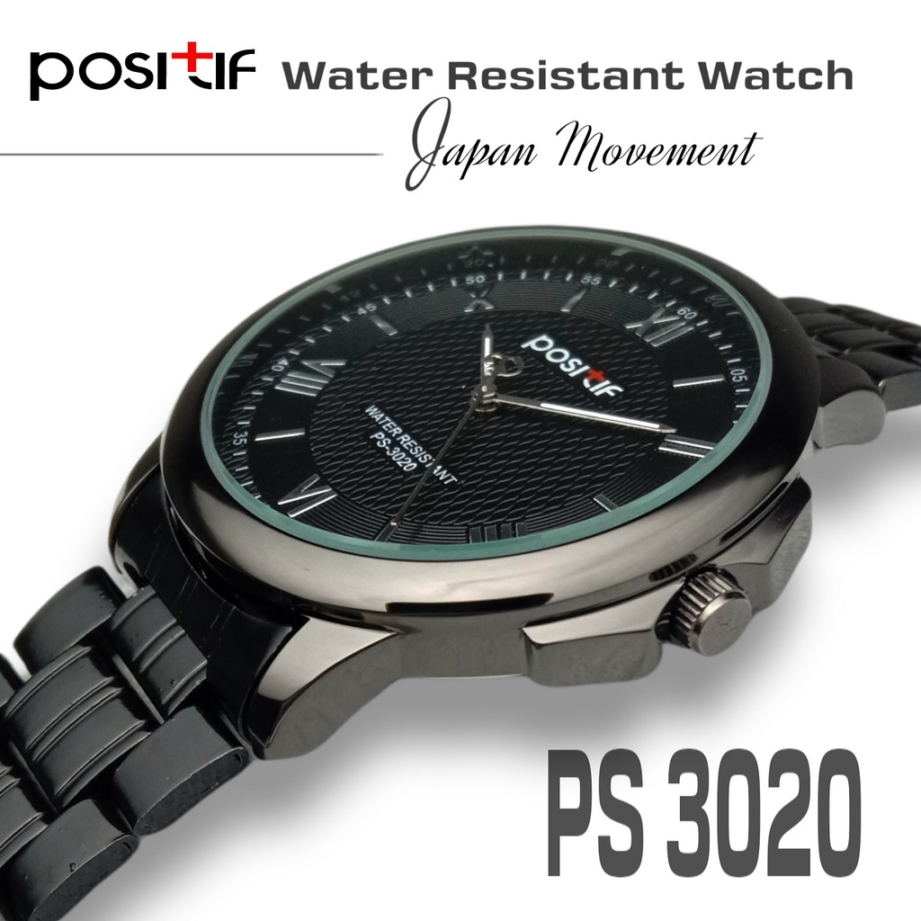POSITIF 3020 JAM TANGAN COUPLE ORIGINAL 100% MESIN & BATERAI ORI JEPANG
