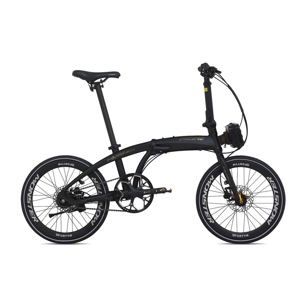 SEPEDA LIPAT PACIFIC NORIS NEO X7 20&quot; 7 SPEED HYDRAULIC DISC BRAKE FRAME ALLOY FOLDING BIKE