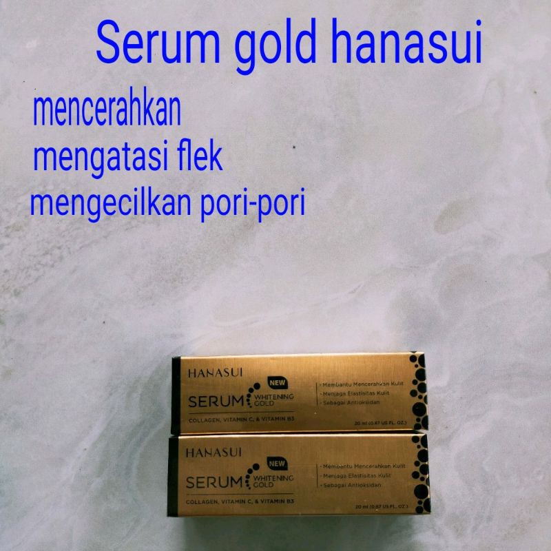 Serum gold hanasui