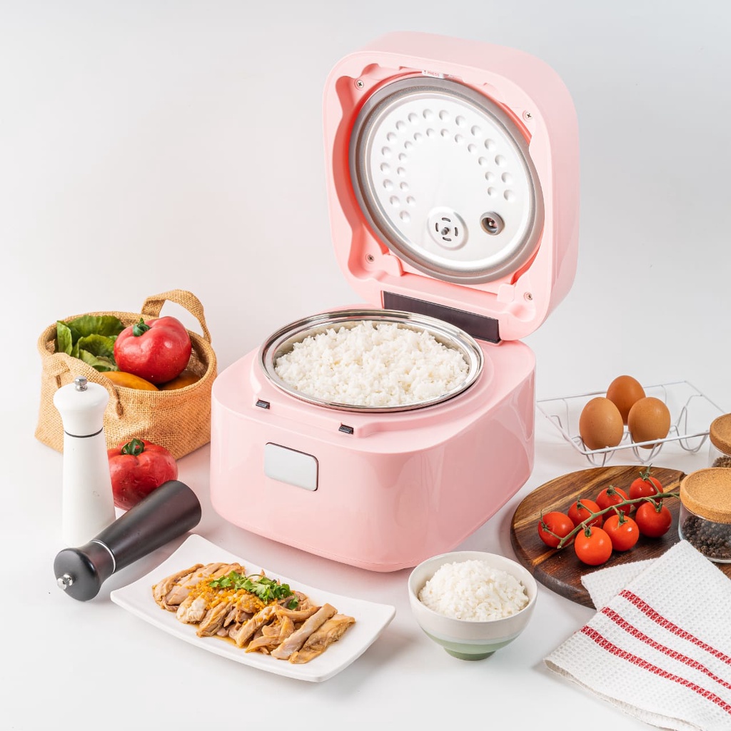 RICE COOKER LOW CARBO HONEYBEE 1,2LT ISABELLE PINK