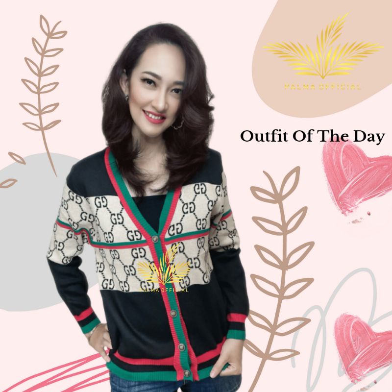 CARDIGAN / SWEATER RAJUT WANITA MODEL KOREA KUALITAS PREMIUM