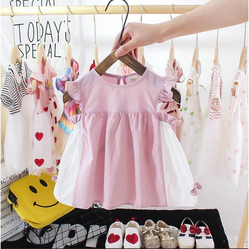 DRESS IMPORT 3Bulan~18Bulan /DRESS ANAK PEREMPUAN SKU0017