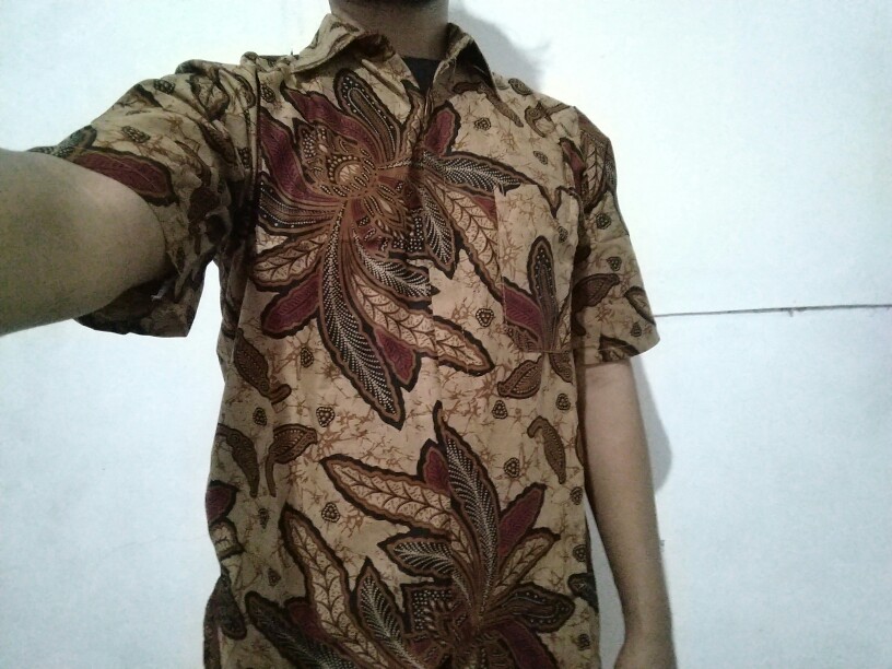 Baju Hem Kemeja Batik Pria Ayah Laki-laki Katun Halus Murah Pekalongan