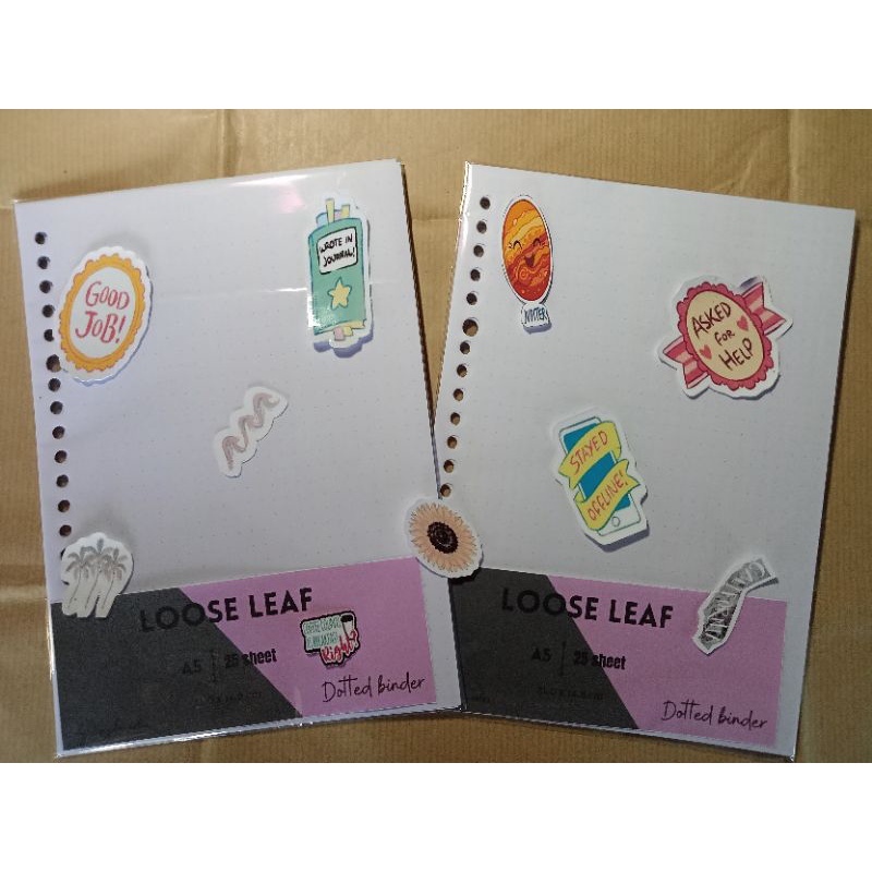 

Dotted Binder Loose Leaf A5