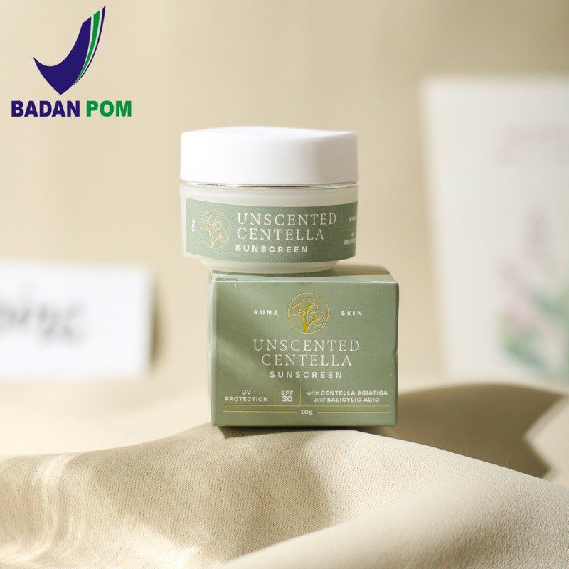 [READY/LANGSUNG KIRIM]BEST SELLER‼Unscented Centella Sunscreen BPOM RUNASKIN