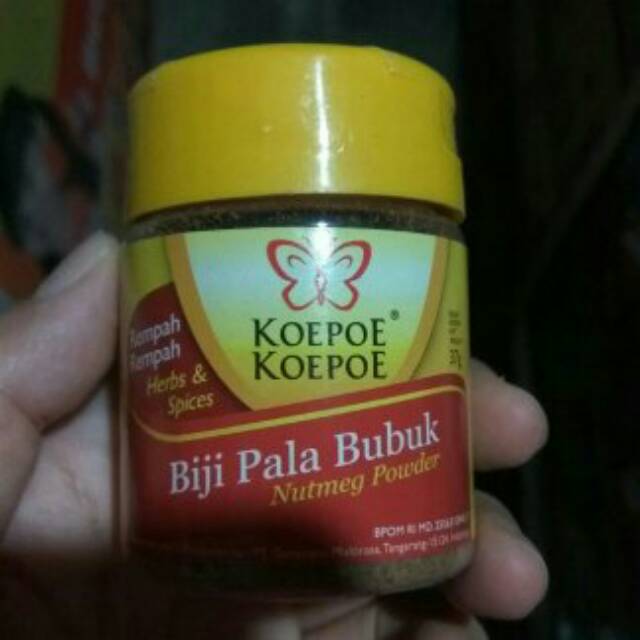 

Biji Pala Bubuk. Berat 37 gram.