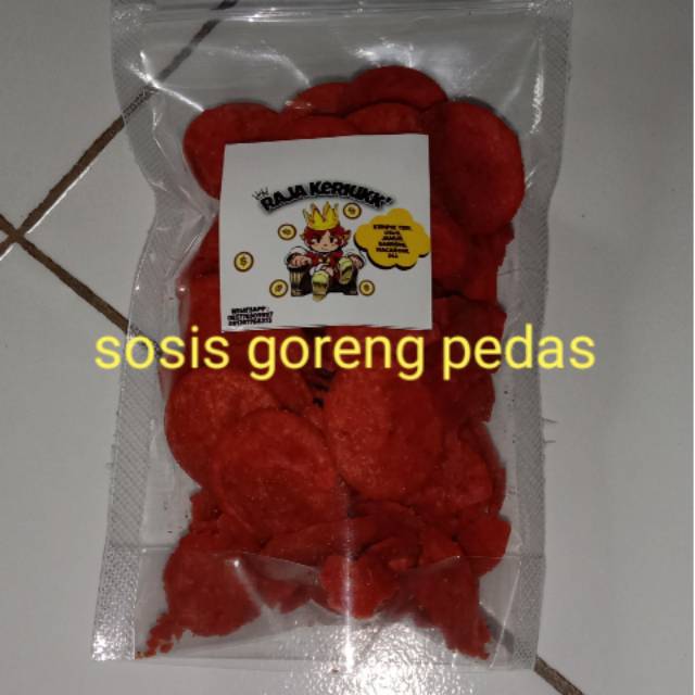 

Sosis goreng pedas 100gram