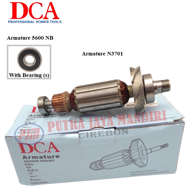 DCA N3701 Armature Angker Mesin Profil Maktec N3701