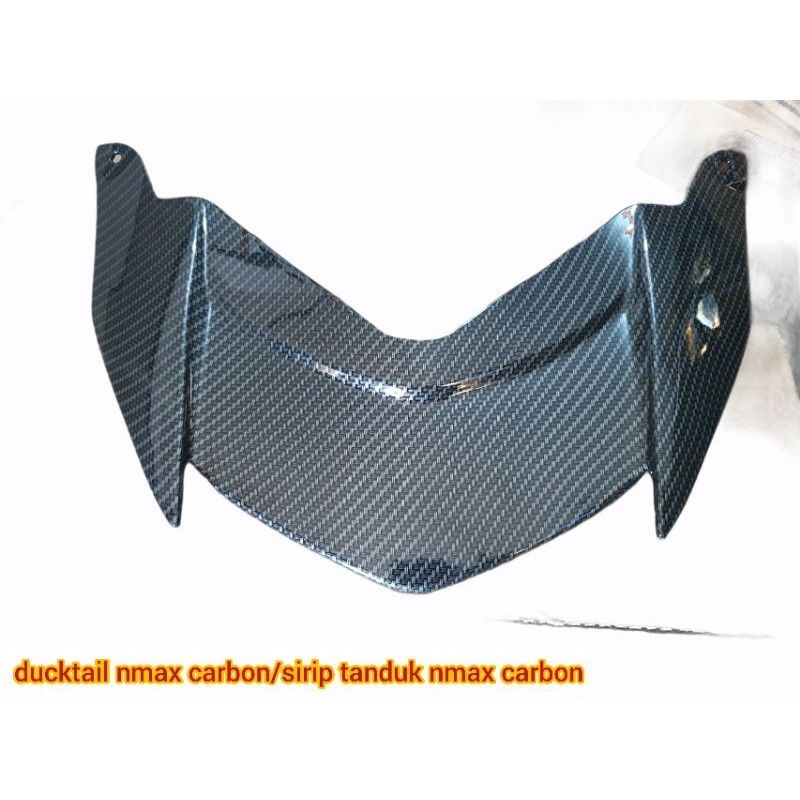 Ducktail Nmax Carbon/ Sirip Lampu Belakang Yamaha Nmax Carbon HMS