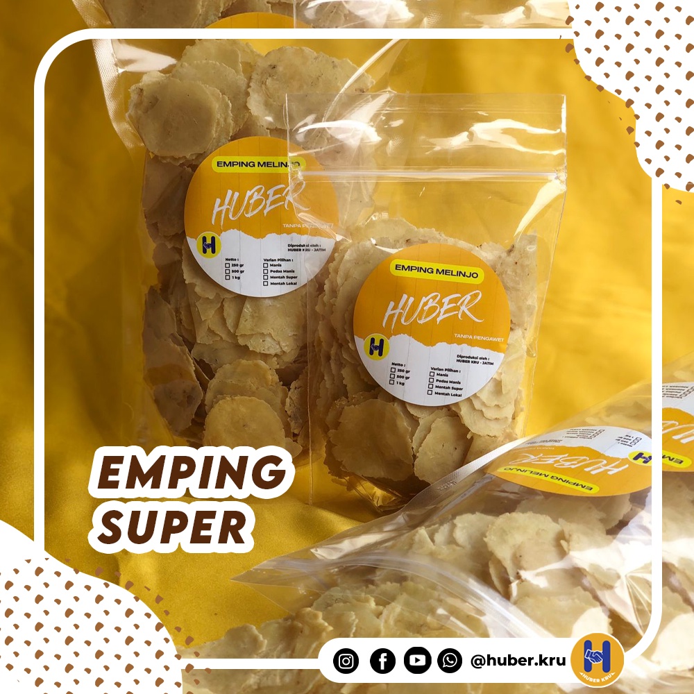 

Emping melinjo mentah super enak murah