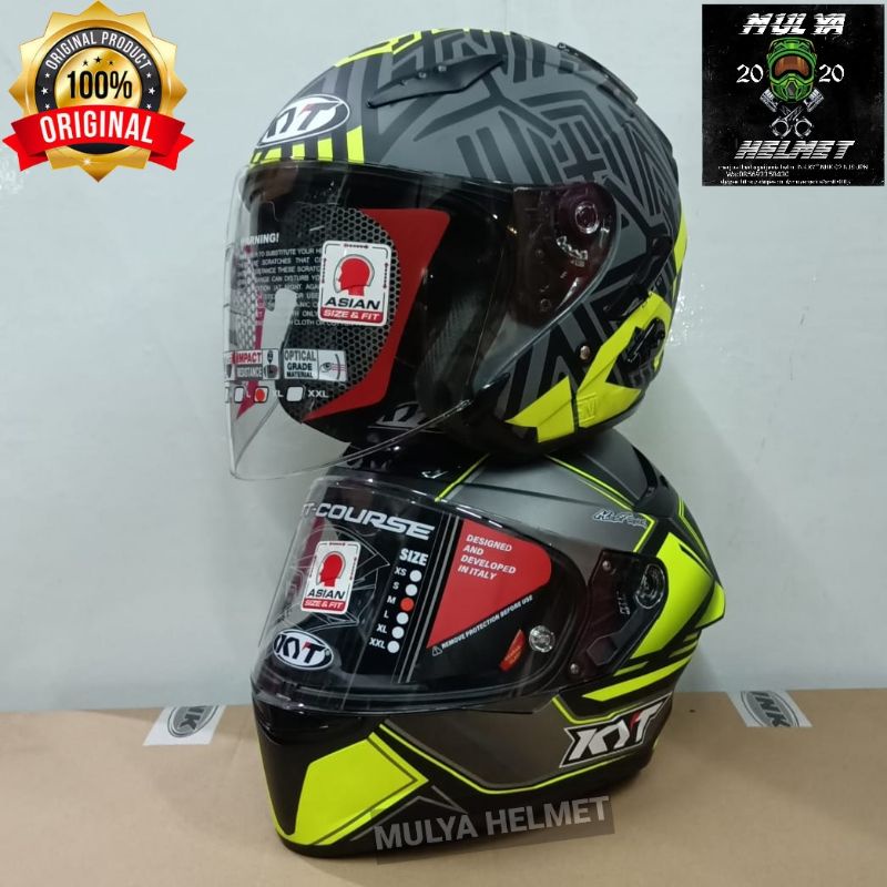 Helm Paket Couple KYT TT-Course & KYT Galaxy Flat R