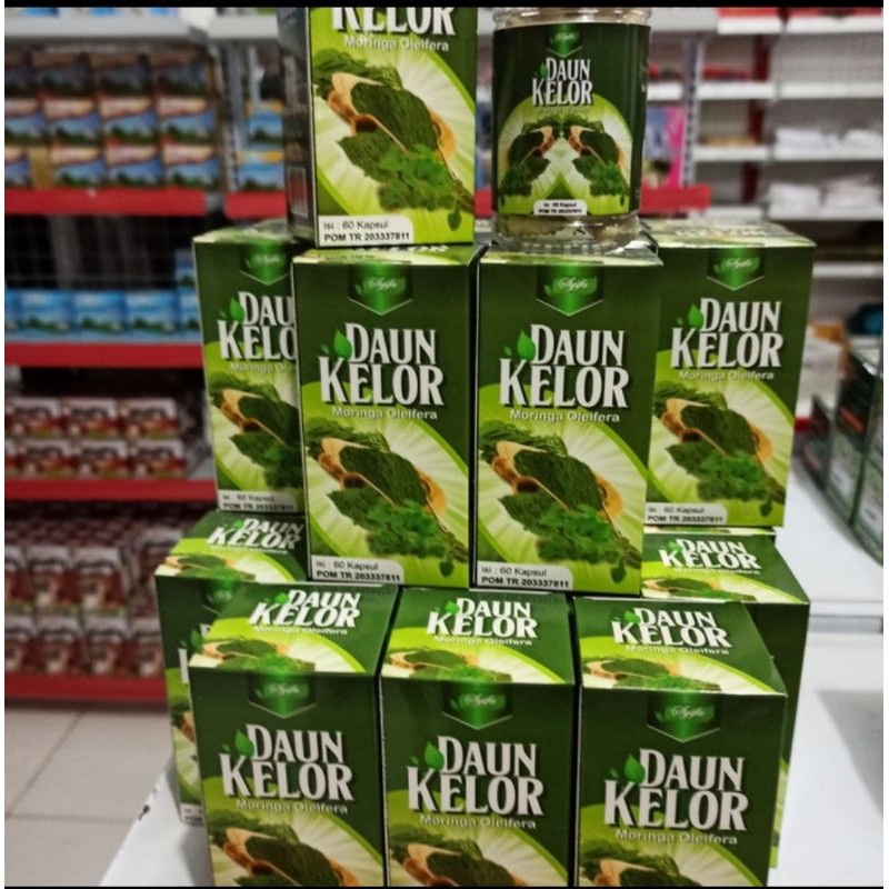 Kapsul Daun Kelor EXTRACT cV SYIFA|Isi60kapsul