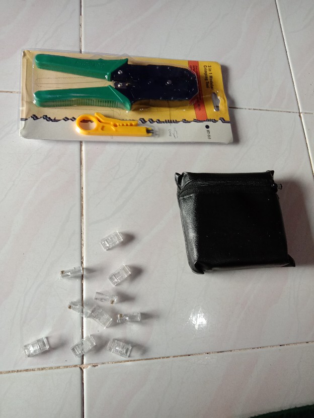 Paket Tang Crimping Tool Rj45 Dan Lan Tester