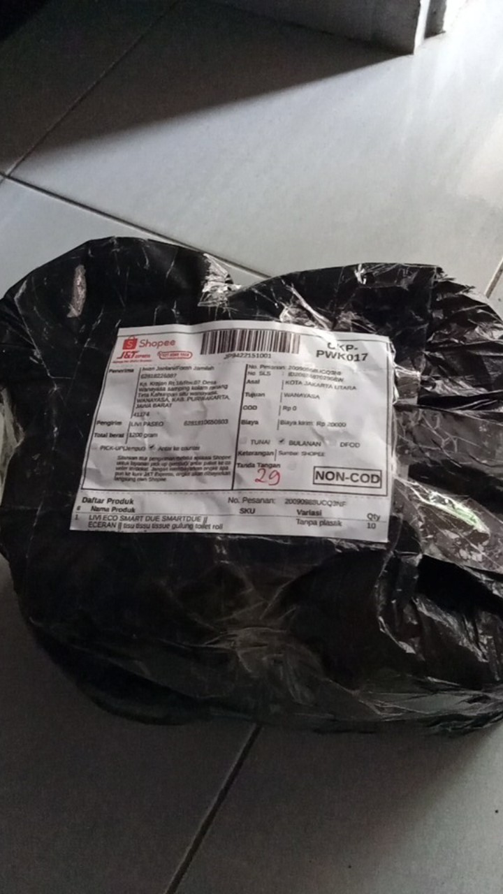 Livi Eco Smart Due Smartdue || Eceran || Tisu Tissu Tissue Gulung Toilet Roll Bathroom Tissue Roll