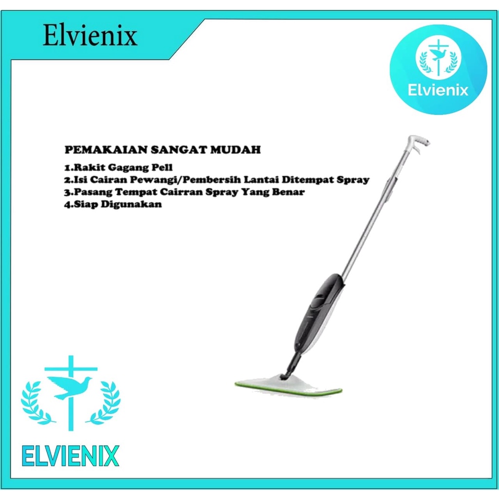 [COD]ALAT PEL LANTAI PRAKTIS TERMURAH KAIN PEL UNTUK LANTAI MOP SPRAY PEMBERSIH LANTAI IMPORT