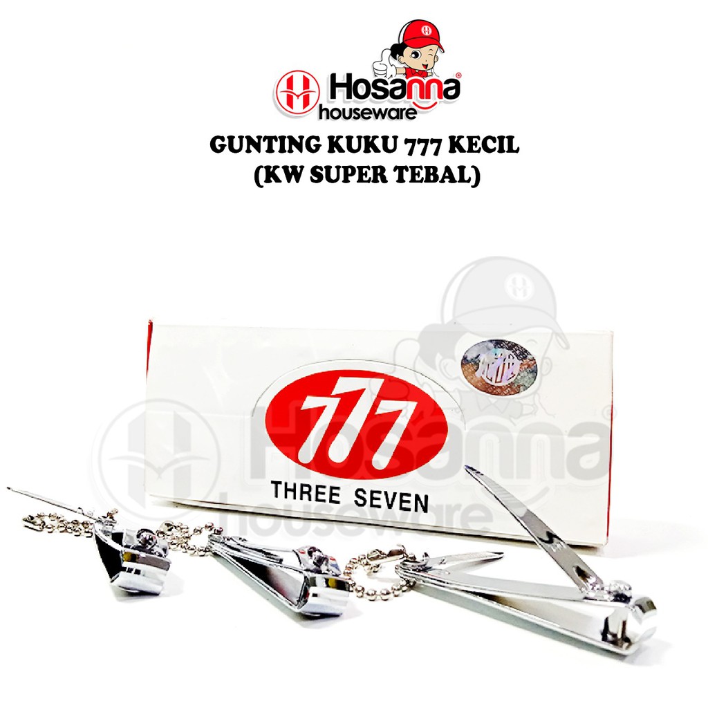 gunting kuku 777 kecil tanggung besar kw super tebal