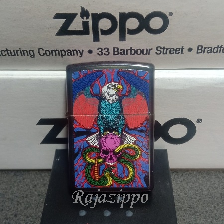 Zippo Original USA 49600 Eagle Snake Sword - Lifetime Warranty