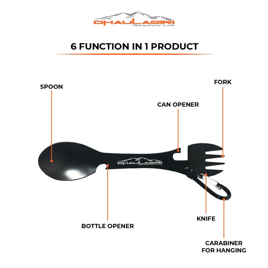 Sendok Garpu Spork Dhaulagiri Spork Steel 02