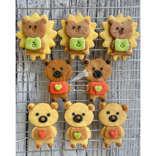 Cetakan Kue Kering Binatang / Cookies Cutter Animal / Cetakan Kue Kering / Cookies Stamp Lucu