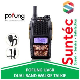 Walkie Talkie | Pofung Uv6R Radio Ht Uhf Vhf Handy Walkie