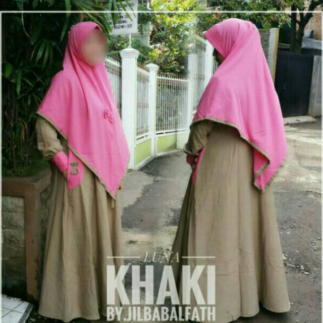 Gamis supernova murah /Gamis Luna Jilbab Al Fath