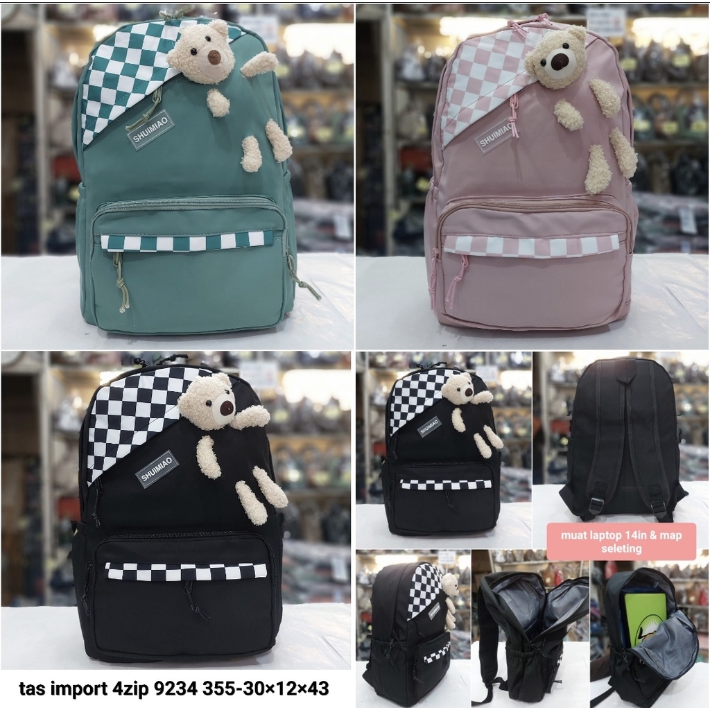 Backpack multifungsi SD SMP SMA anak perempuan