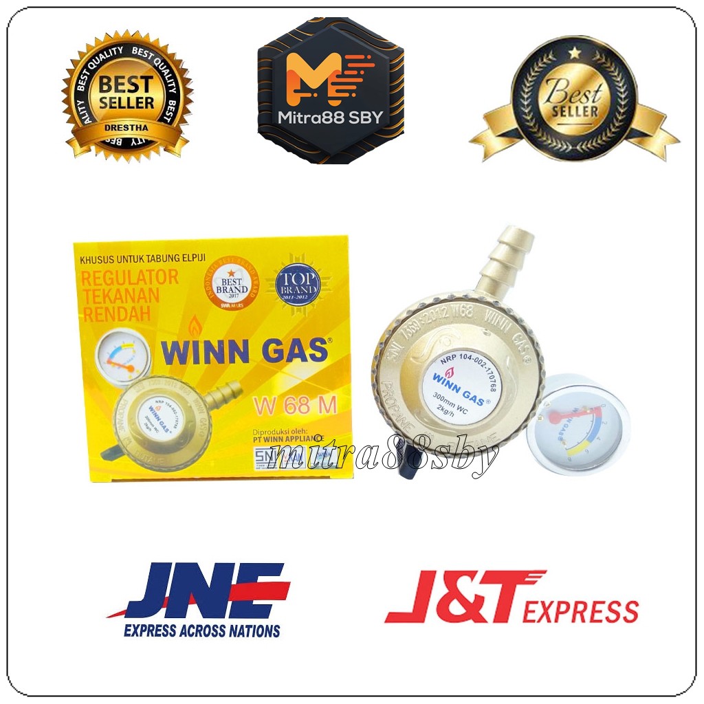 Mitra88sby regulator gas elpiji WINGAS dan QUADRON