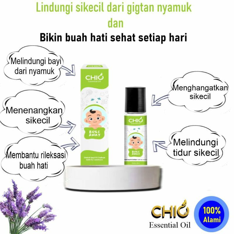 Minyak Aromaterapi / aromatherapy Essential Oil Chio Bayi 0-2 Tahun