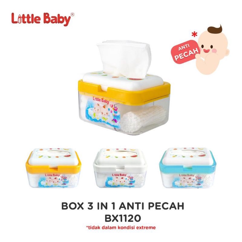 Littlebaby box 3in1 anti pecah