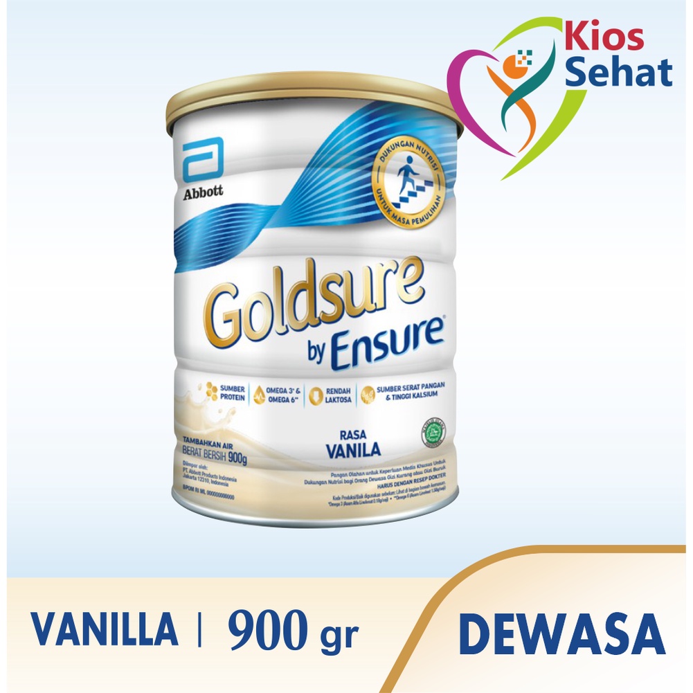 

Goldsure [Vanilla] (900 gr) - Susu Nutrisi Dewasa | by: Abbott