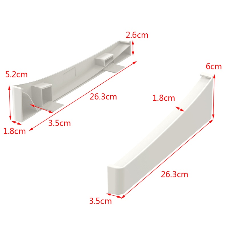 Btsg Rak Penyimpanan Horizontal Konsol Game Lay the Stand Portable Stand Untuk Host
