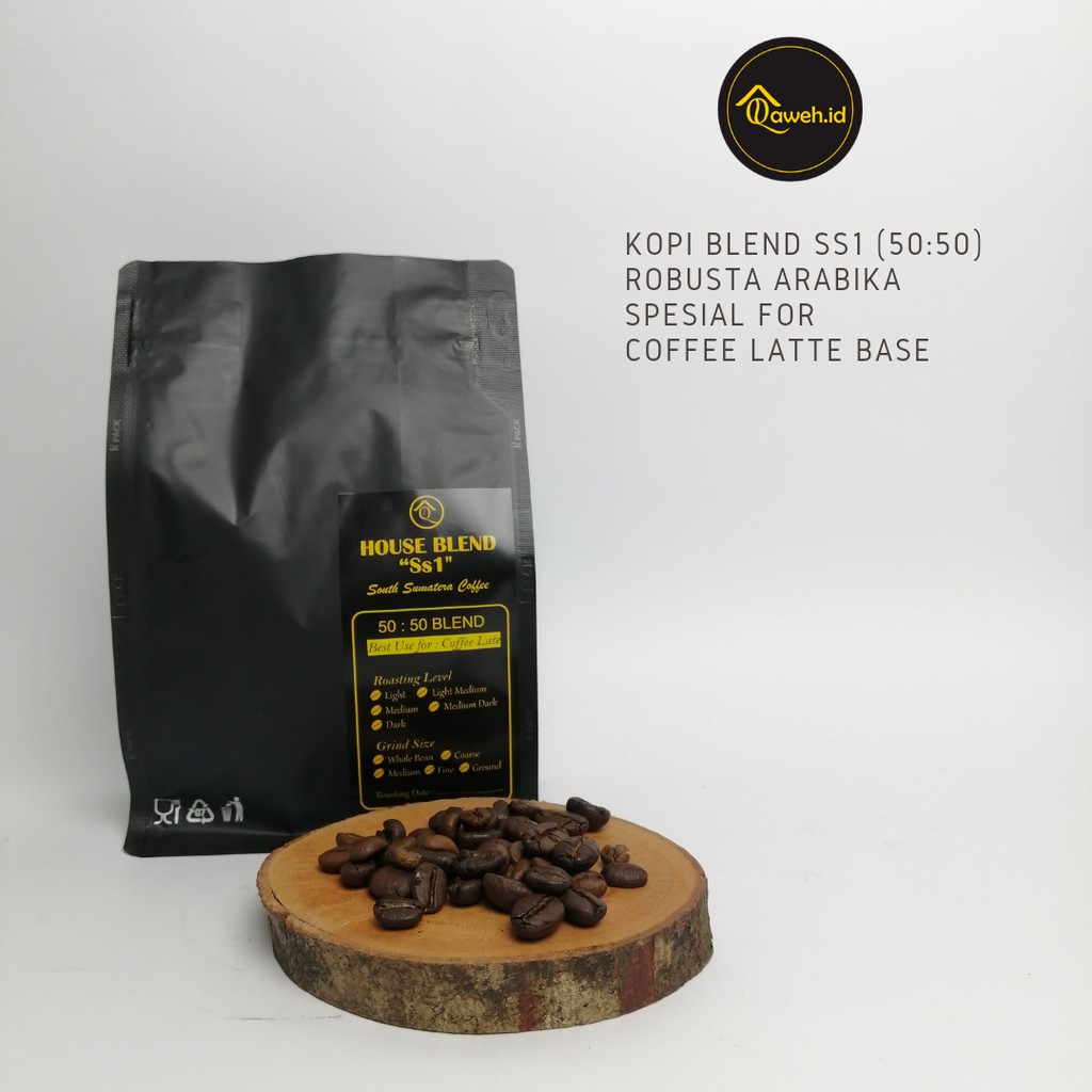 

Kopi Espresso Blend Premium SS1 Spesial Espresso Base 500 Gr