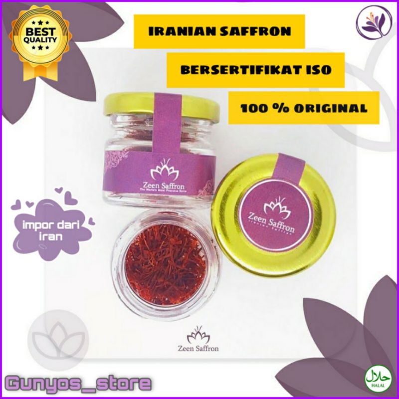 

⭐( KUALITAS PREMIUM )⭐ PUTIK SAFFRON ASLI IMPOR DARI IRAN / GARANSI UANG KEMBALI 200% / SAFFRON